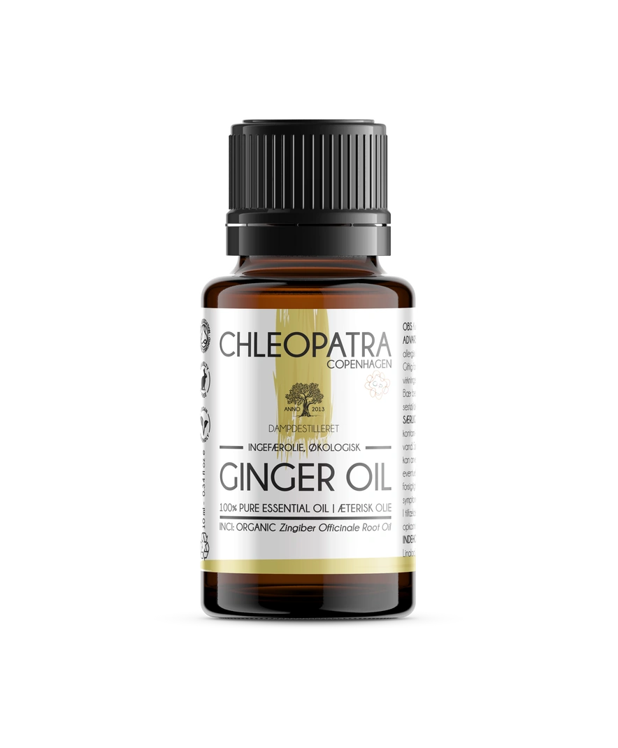 Chleopatra Ginger Oil Ingefaerolie 10ml Zingiber Officinale.webp